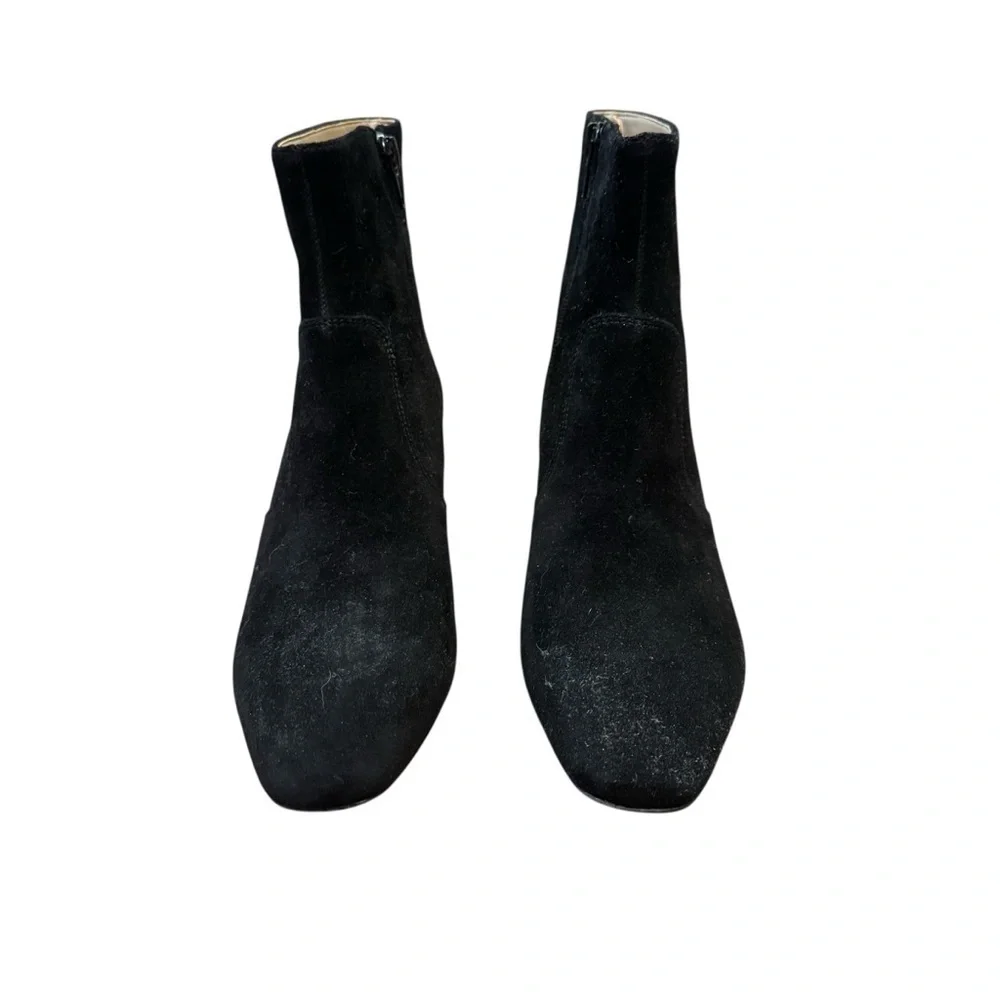 Ann Taylor Classic Black Ankle Booties